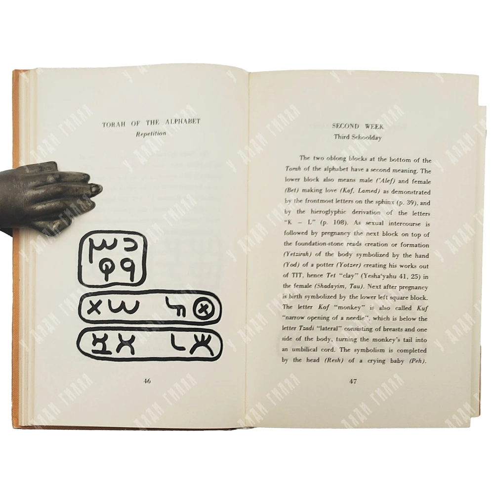 [Редкость] Тора алфавит / Torah of the alphabet. Herborn: Baalschem Press, 1984