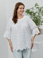 Блузка Милица-1 Виотекс БЕЛЫЙ -4