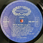 Сборник The Top Of The Poppers ‎– Top Of The Pops Vol. 72 (Англия 1979г.)