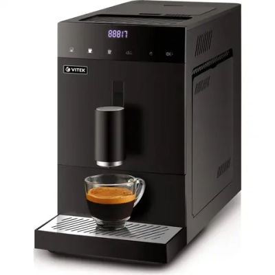 Кофемашина Vitek VT-8700 Metropolis 1350Вт черный