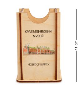 Народные промыслы МТ- 009/04 Карандашница «Новосибирск-Краеведческий музей»