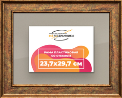 Рамка 23,7x29,7 для постера и фотографий