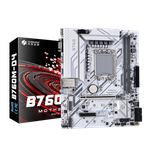 Материнская плата HUANANZHI B760M-D4-B, Socket1700, mATX, Retail, 2xDDR4, PCIe5.0, 2xM.2, GLAN, 4xUSB2, 6xUSB3, VGA, HDMI, DP (HNZ-B760M-D4-B)