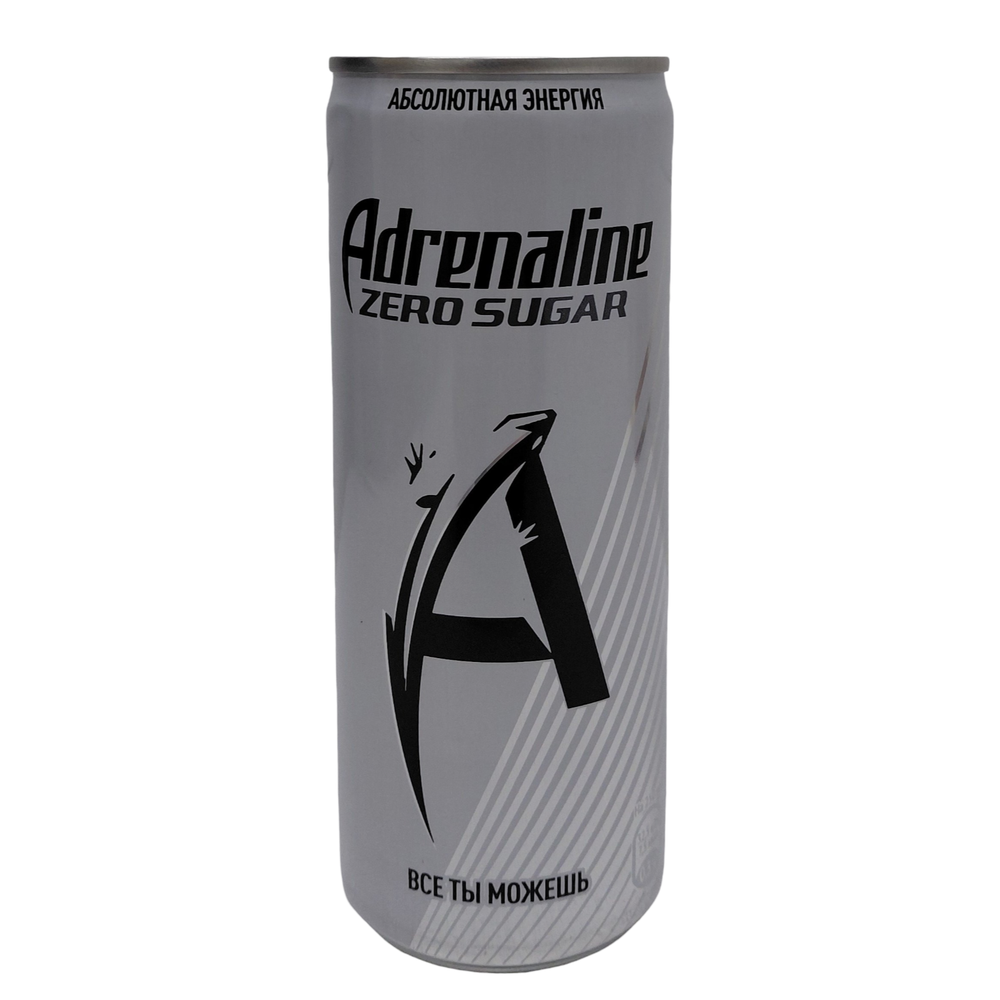 0,25Л ЭНЕРГ НАПИТОК ADRENALINE RUSH ZERO Б/САХ Ж/Б