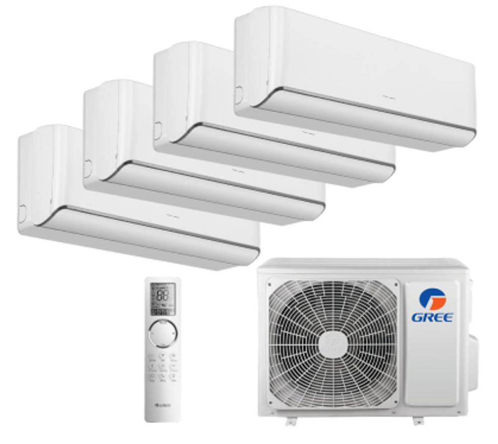 Мульти сплит-системы Gree на 5 комнаты (20+20+20+20+20 кв.м.) Airy white