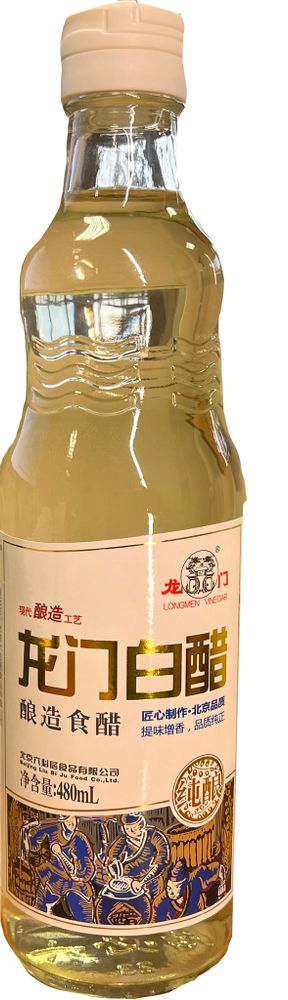 Уксус Longmen Liubiju рисовый белый 480 мл