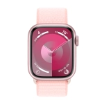Умные часы Apple Watch Series 9 GPS, 41mm, Aluminium Case with Sport Loop, Pink (Розовый)