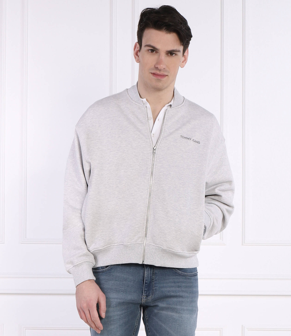 Худи BOMBER Tommy Jeans - серый(DM0DM18406)