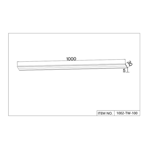 Шинопровод магнитный Favourite Unica 1002-TW-100 1м