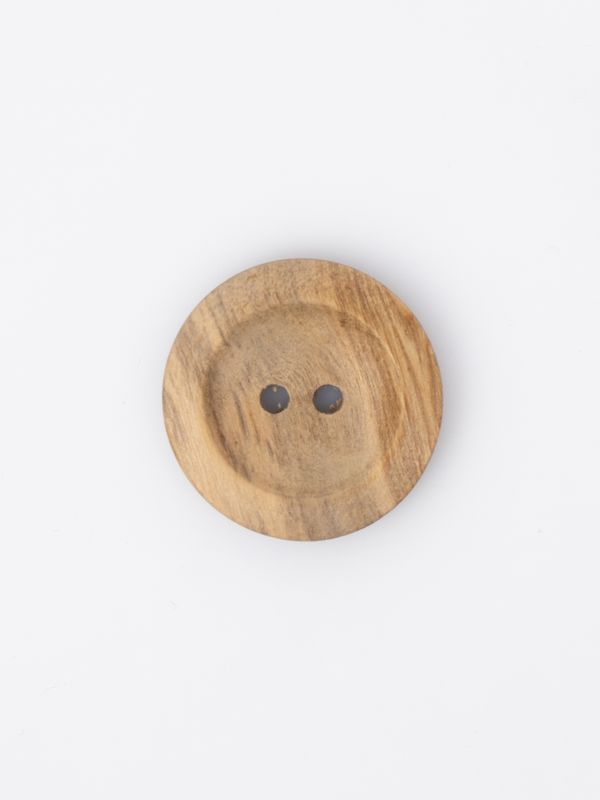 Пуговицы дерево 2 прокола Concept Button of Olive Wood, размер 44, цвет NAT, 10 шт
