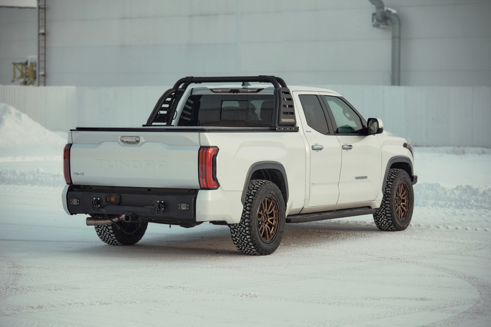 Пороги силовые BMS PRO-Line для Тойота Тундра Double Cab 6.5 ft 2022-2026 (2шт.)