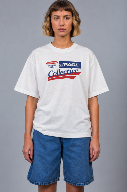 Футболка оверсайз Pace Collective Milk