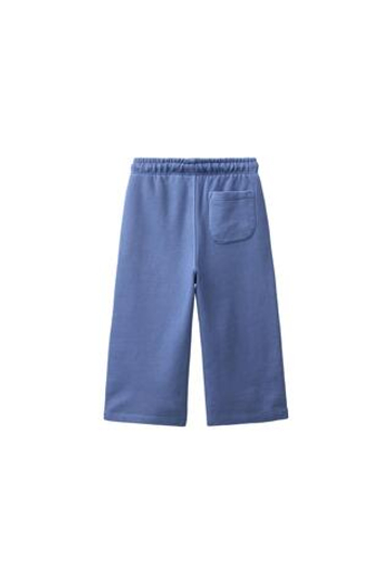 ZARA БРЮКИ-БАНАНЫ ИЗ ФУТЕРА, СИНЕВАТЫЙ