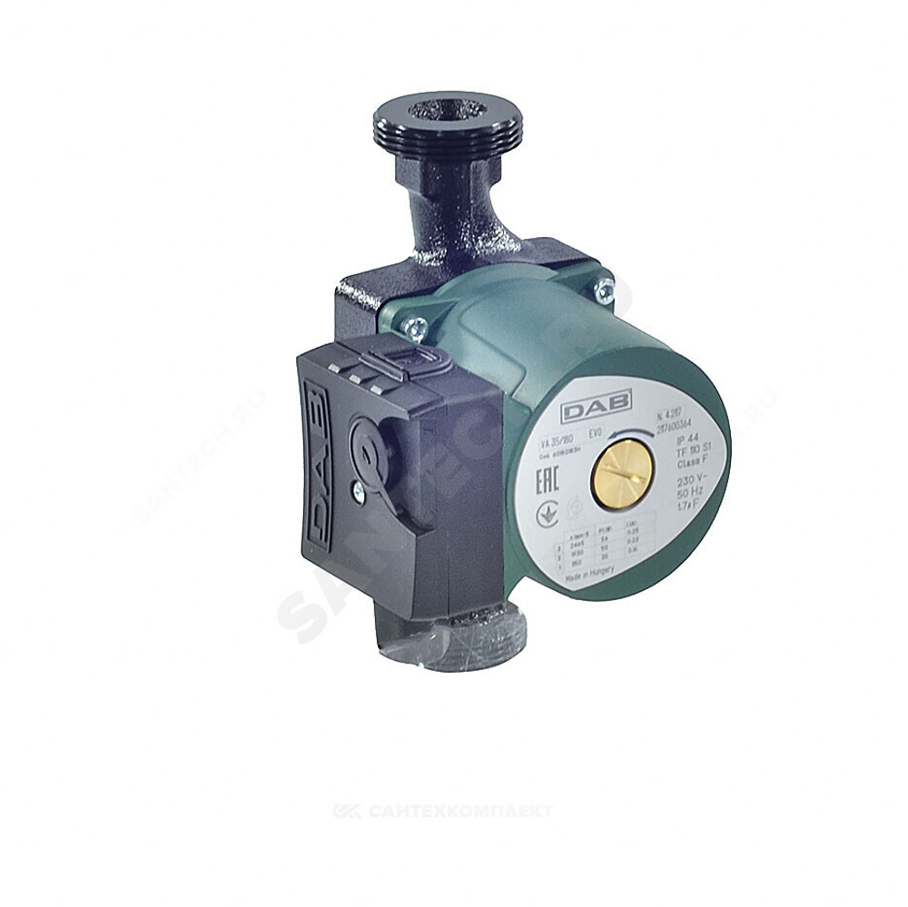 Насос циркуляционный с мокрым ротором VA 55/180 X PN10 1х230В/50Гц DAB 60182170H