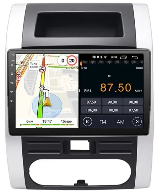 Магнитола для Nissan X-Trail 2007-2014 (T31) - Parafar PF700LUX1FHD на Android 13, CarPlay, 4G SIM-слот