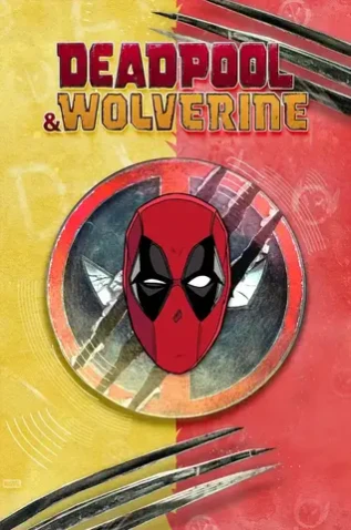 Металлический пин "Deadpool"