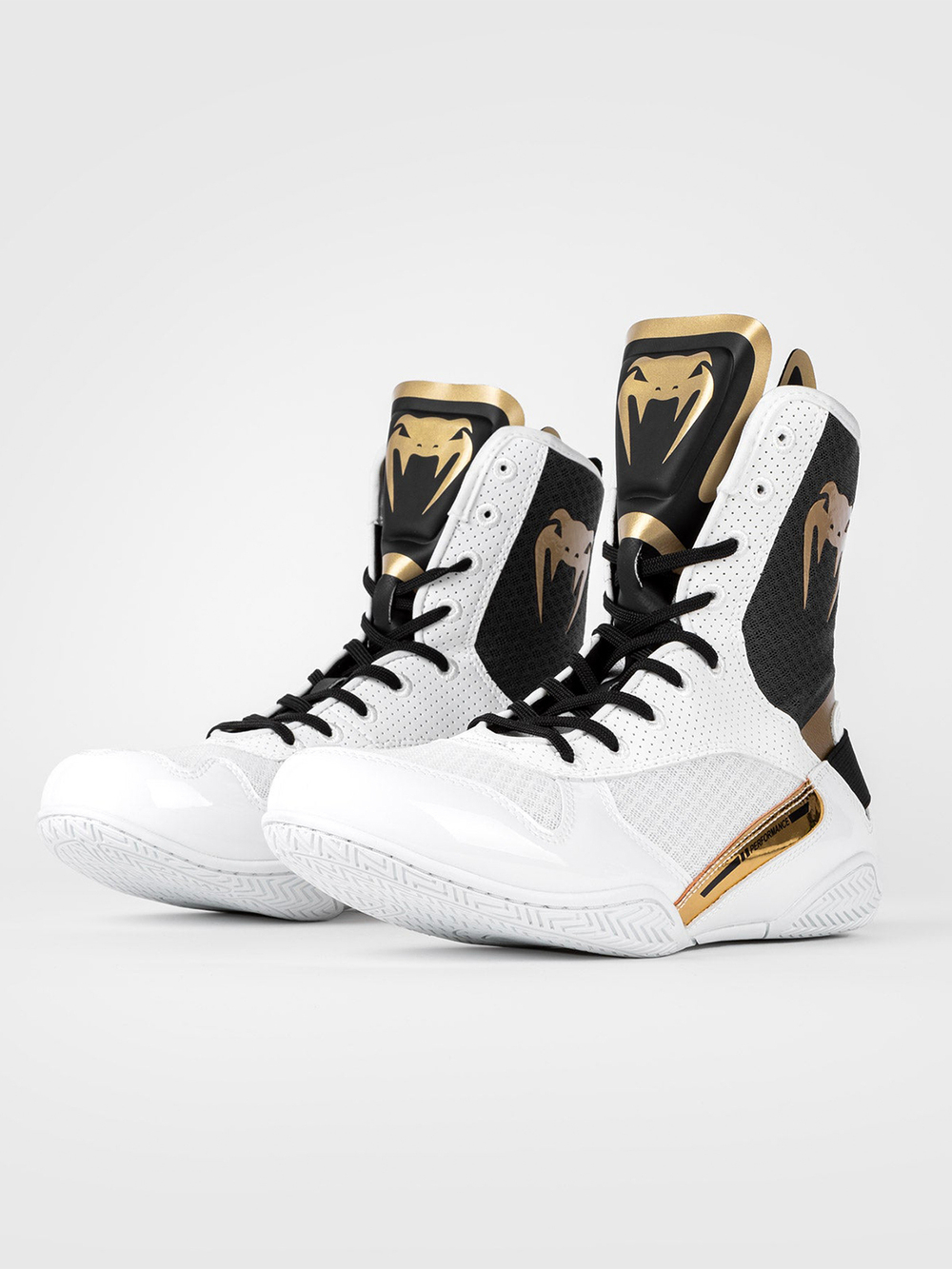 Боксерки Venum Elite White/Black-Gold