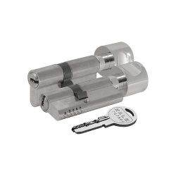 Цилиндровый механизм с вертушкой KALE KILIT 164 OBS SCE/68 (26+10+32) никель 5 кл. /22361/
