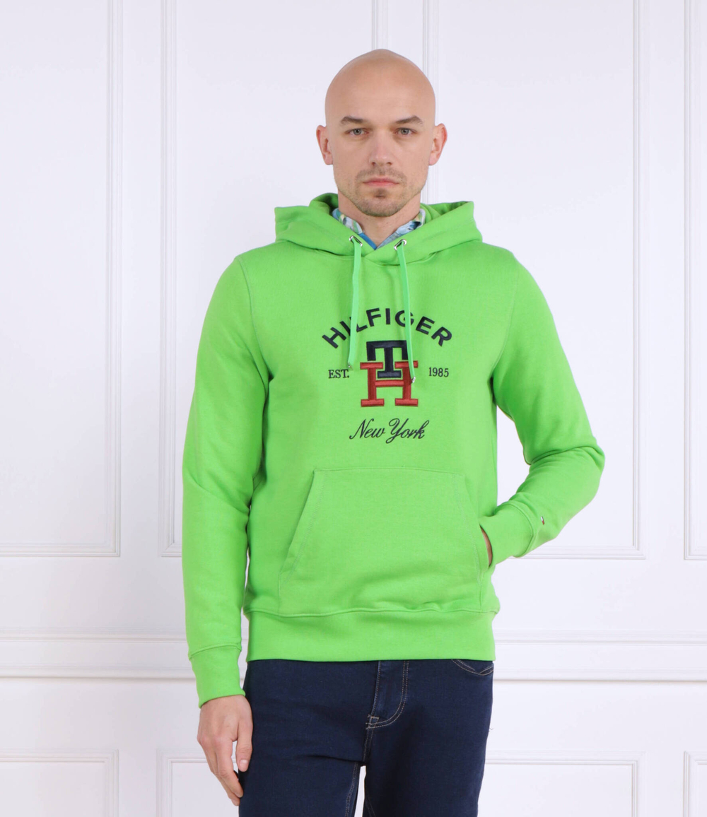 Худи Tommy Hilfiger - зеленый(MW0MW30017)