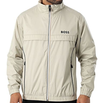 Мужская теннисная куртка BOSS TOC Spin - light beige