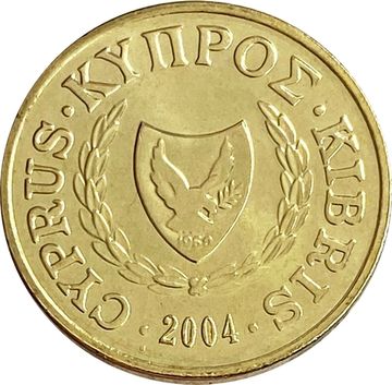 1 цент 2004 Кипр