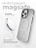 Чехол накладка iPhone 15 Pro Max 6.7" Gurdini Ocean Case (11) Metalic серебро