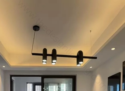 Pendant design lamp-трек Cirkus by AGO Lighting (Black)