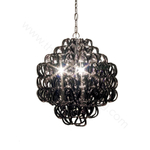 Pendant design lamp Giogali SP 60 by Vistosi (Black)