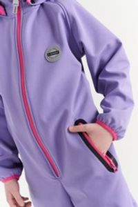 Комбинезон Softshell демисезонный "Лаванда" 7+