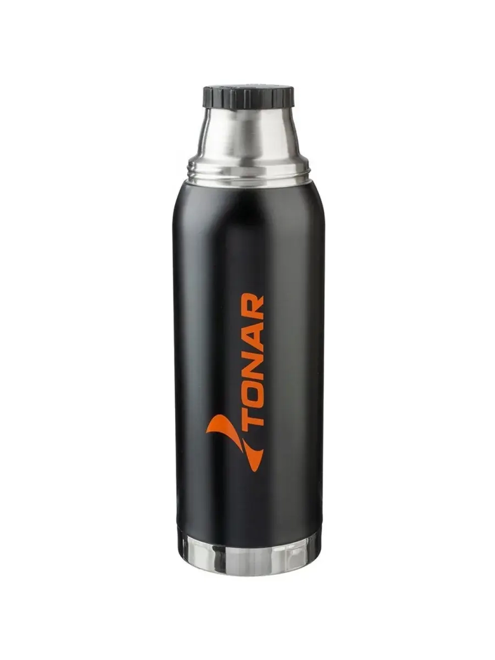 Термос (HS.TM-040) 1200ML черный (2 крышки-кружки)