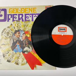 Винтажная виниловая пластинка LP Сборник Оперетт Goldene Operette (Германия 1973)