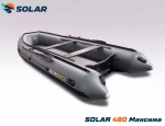 Лодка надувная моторная solar-480 к
