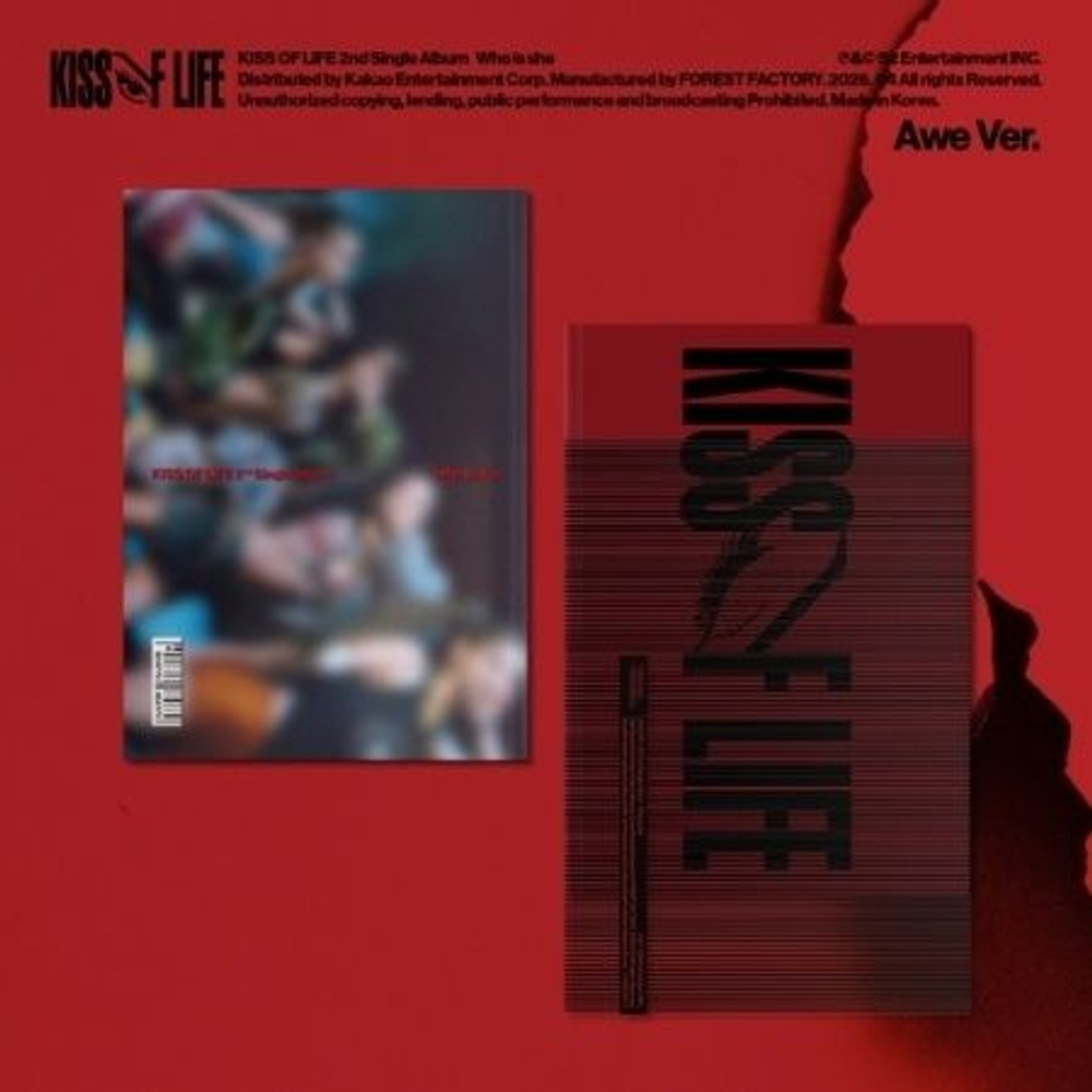 Альбом KISS OF LIFE - WHO IS SHE 2nd Single Album AWE Version