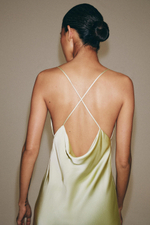 АТЛАСНОЕ ПЛАТЬЕ-КОМБИНАЦИЯ — ZW COLLECTION — ZARA