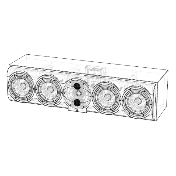 Perlisten Audio S7с Standart Piano Black