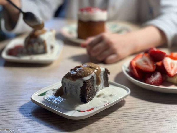 Творожный чизкейк с козьей карамелью Творожный чизкейк с козьей карамелью