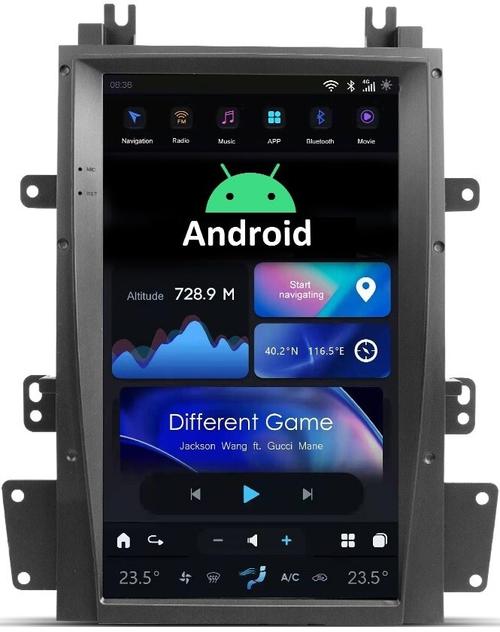 Магнитола для Cadillac Escalade 2006-2015 - Kuberg NH-C1303 ("Тесла-Стиль") Android 13, Быстрая, Carplay