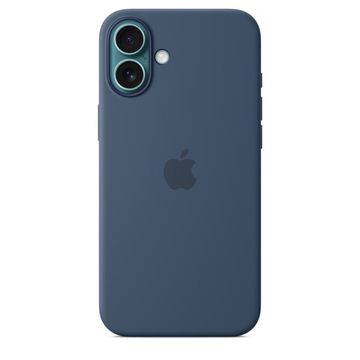 Силиконовый чехол Apple для iPhone 16 с MagSafe Деним
