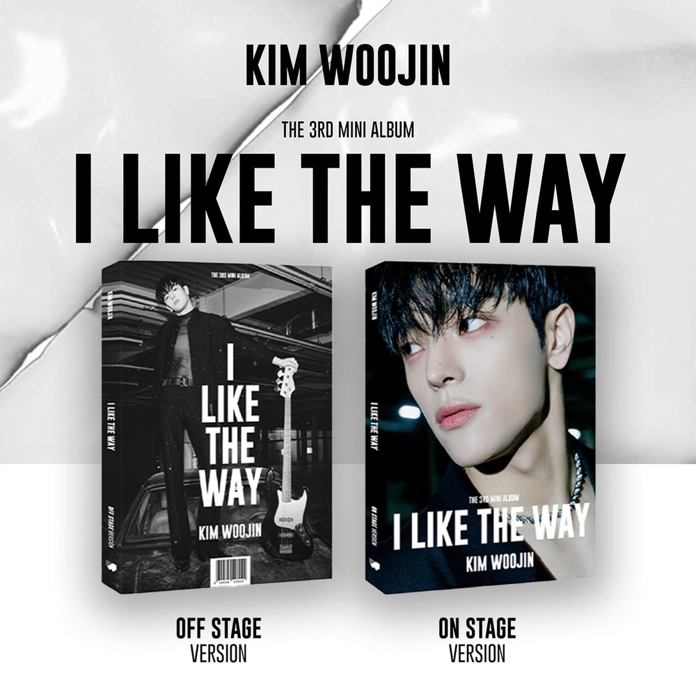Альбом KIM WOOJIN - I LIKE THE WAY 3rd Mini Album RANDOM Version