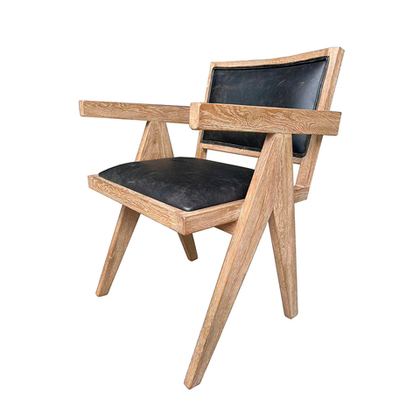 Полукресло Roomers Furniture hdc5805-oak/cp155