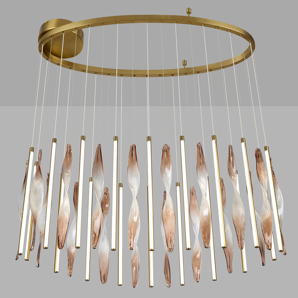 Подвесная светодиодная люстра Odeon Light SPIRA 5468/118L