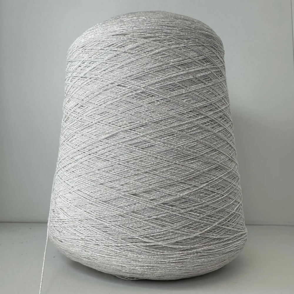 BURRO - Filati Color; 54% хлопок, 46% люрекс; 640м/100гр; col. 000903 Chiaccio, цвет: светло-бежевый; S709