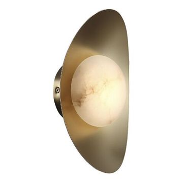 Настенный светильник LED 7W 3000K SL6229.211.01 золотистый/алебастр Pearl ST-Luce