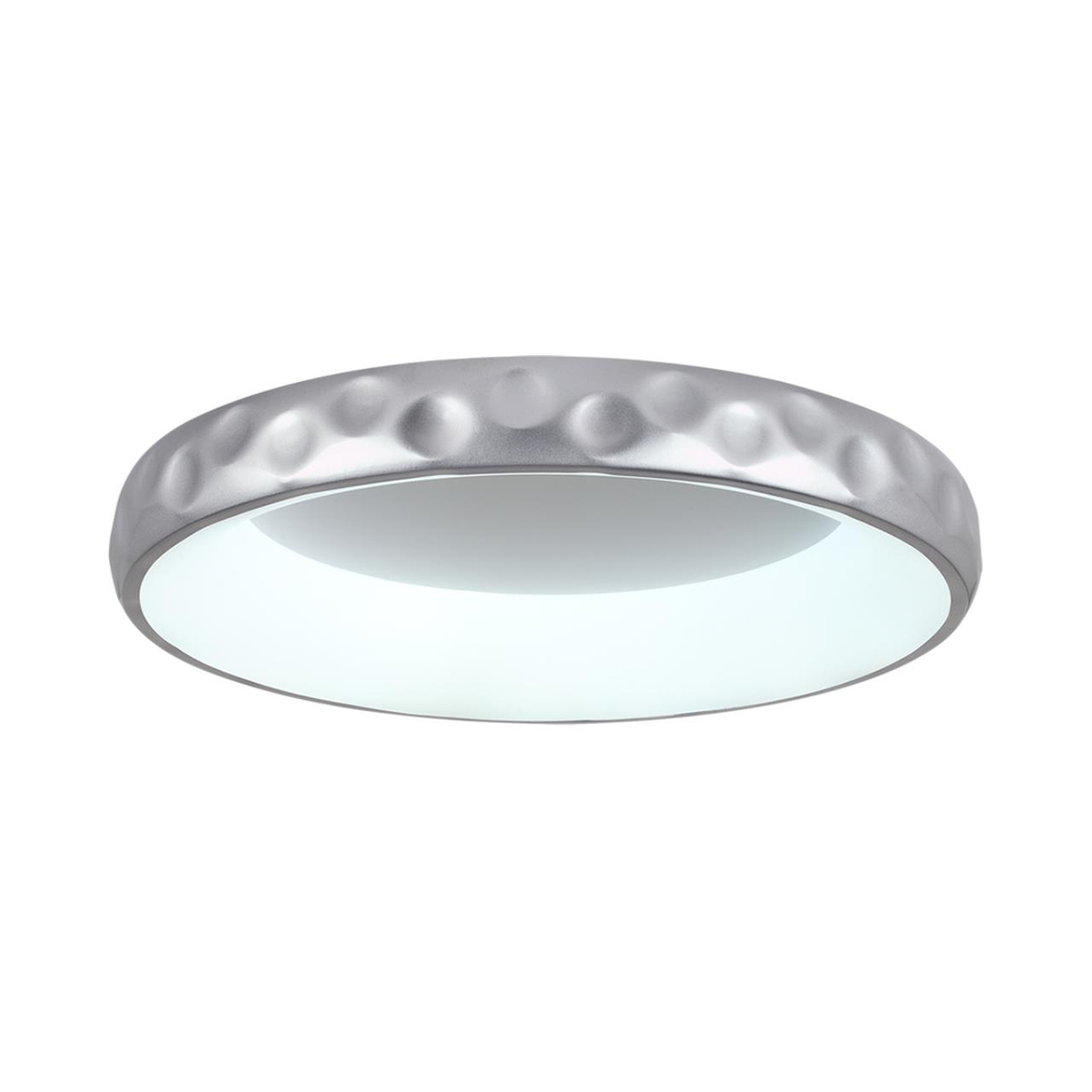 7772/56L AVRA LED SN 566 Светильник металл/белый/серебряный LED 56Вт 3000/4000/6000K D500 IP43 ССТ LACUNA