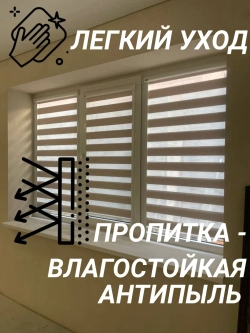 Рулонные шторы День-Ночь 55х140 см