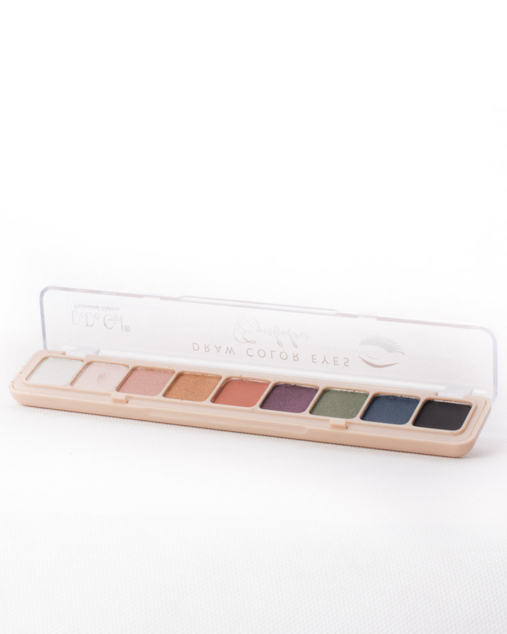Тени для век DoDo Girl тон 01, Draw Color Eyes, 13,5 г