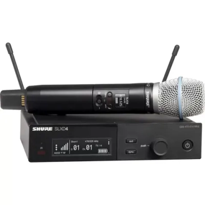 Shure SLXD24/B87A — цифровая радиосистема с ручным передатчиком Beta87A