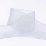 Лента капроновая (органза) 50.0 мм / 22.8±1 метра, 116 св.серый, Blitz OR-50