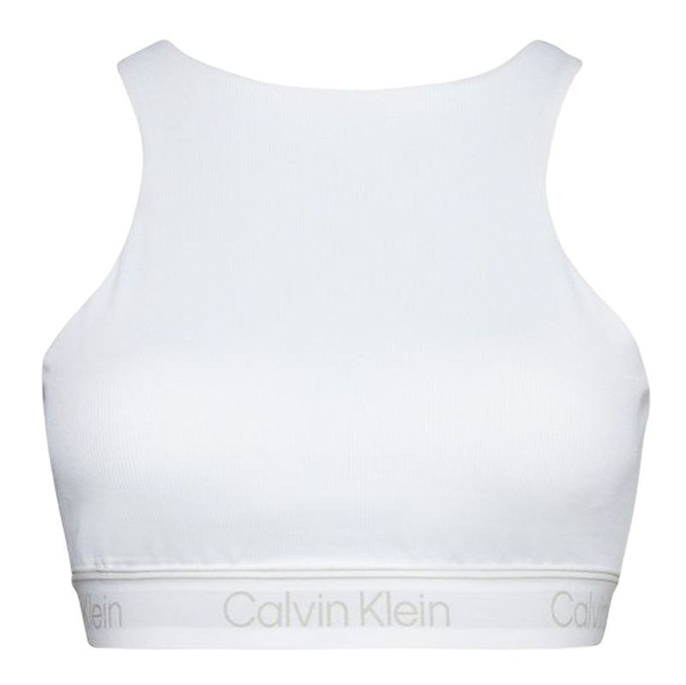 ТОП теннисный Calvin Klein Medium Support Sports Bra - белый