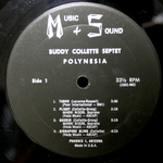 Buddy Collette Septet / Polynesia (LP)